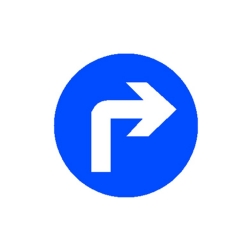 右轉(zhuǎn)標志牌